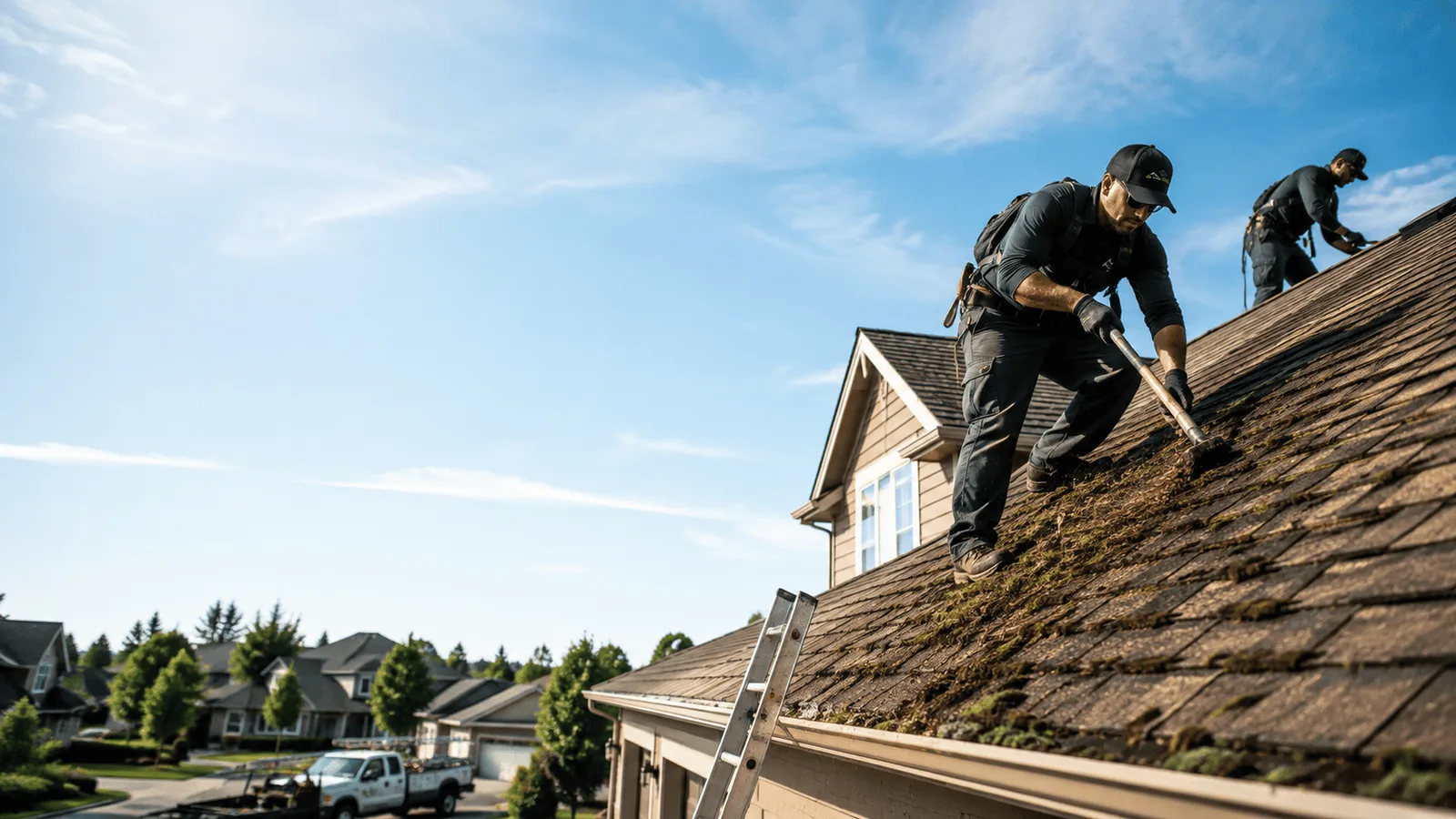 Roof Moss Removal in Ottsville, PA near me